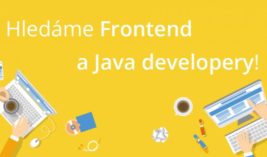 Přidej se k nám! Hledáme Java a Frontend developery!